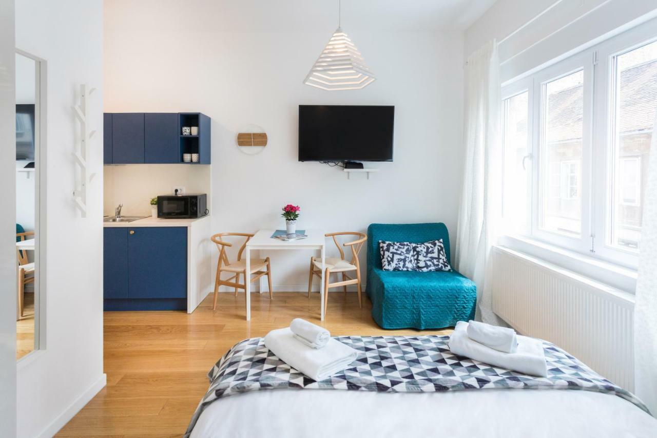 Studio Apartments Near Park Zrinjevac Zagreb Eksteriør bilde